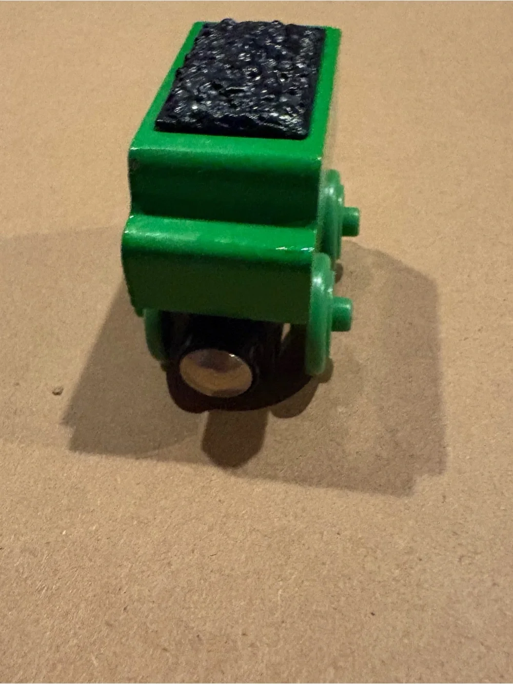 Thomas & Friends Wooden Railway Henry's Tender Green Coal Car No. 3 2003 Vintage